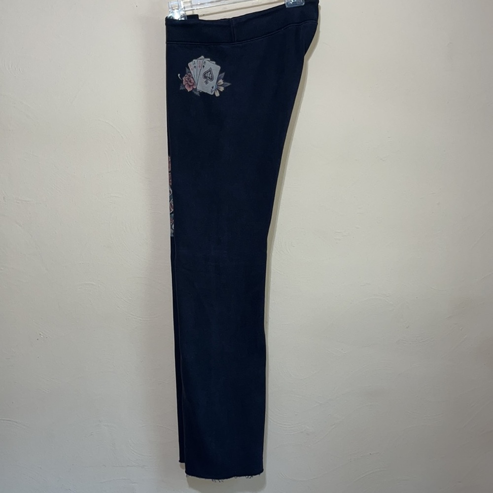 ♠️Lucky🍀Brand♠️🎱🎲Vintage Aces Wild Tattoo Sweatpants ♠️♥️ - Picture 4 of 16